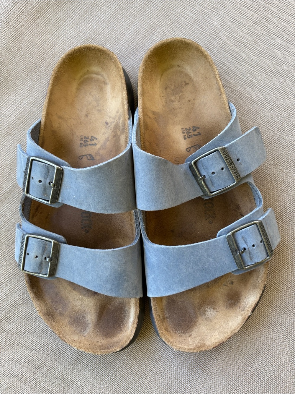 Birkenstock Crosstown slate basalt blue gray ladies 10 / Men 8 ( 41 )